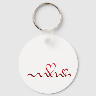 Chaveiro Dois Corações