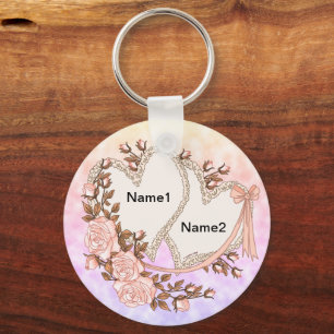 Chaveiro Dois Corações