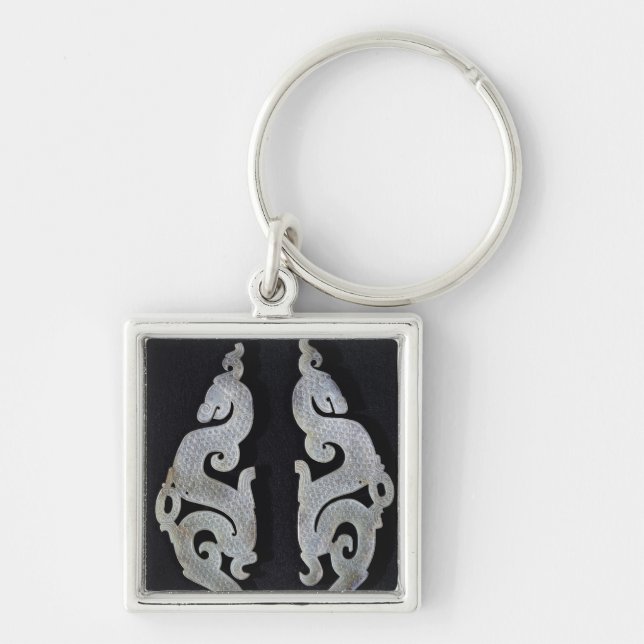 Chaveiro Dois dragões, c.475-221 BC (Frente)