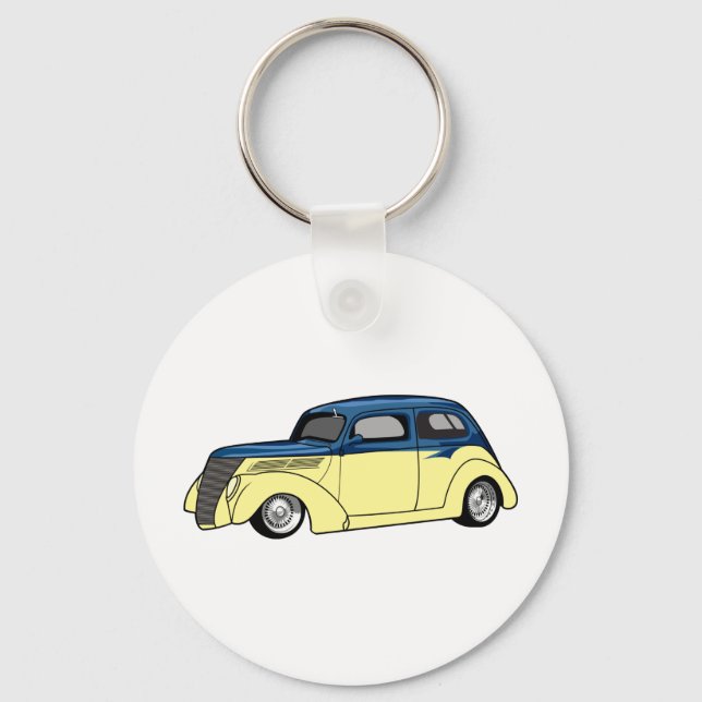 Chaveiro Dois Tone Hot Rod (Frente)