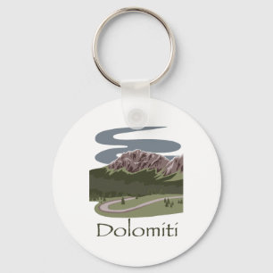 Chaveiro Dolomitas Italianas Caminhada Design Viagem Os Alp