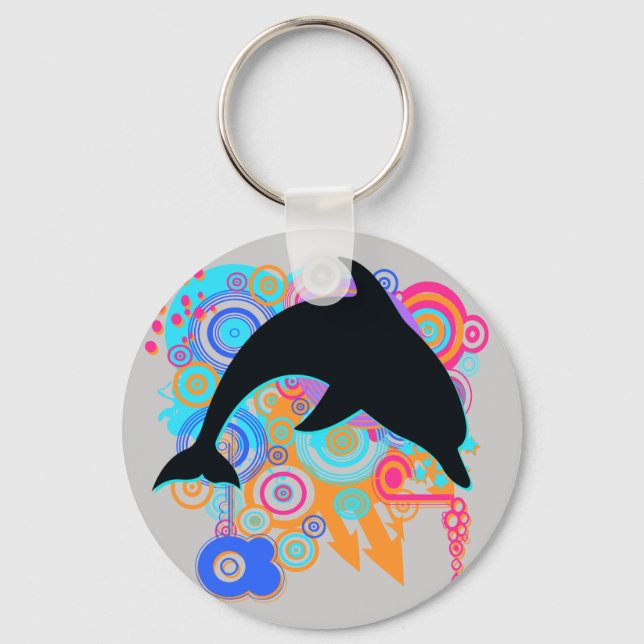 Chaveiro Dolphin Art (Frente)