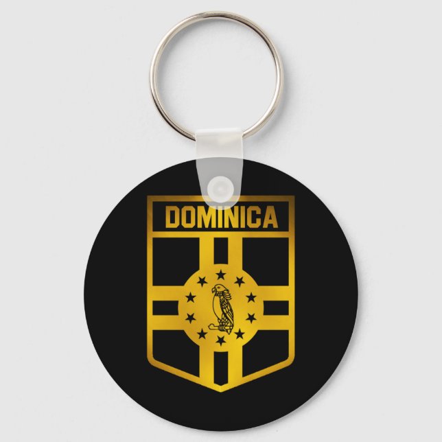 Chaveiro Dominica Emblem (Frente)