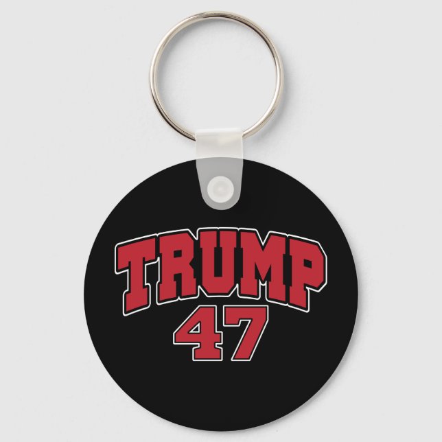 Chaveiro Donald Trump 47 (Frente)