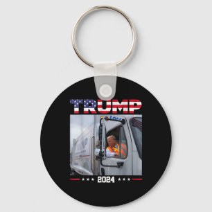 Chaveiro Donald Trump Anda de Caminhão Garge - Garge Caminh