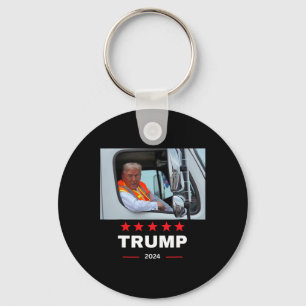 Chaveiro Donald Trump Anda em Caminhão Garge 2 