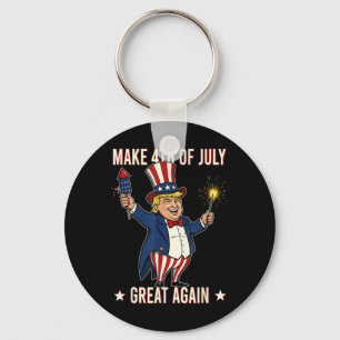 Chaveiro Donald Trump Fireworks Faz 4 De Julho De Novo