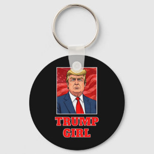 Chaveiro Donald Trump Girl Engraçado Excelente América Pres