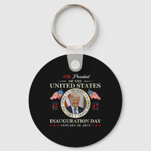 Chaveiro Donald Trump Inauguration Day 2025 47th Presidente