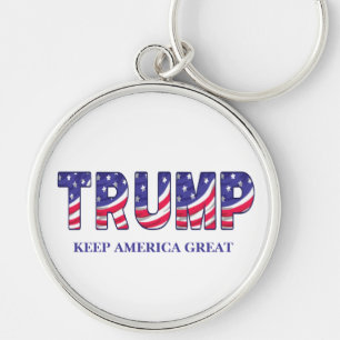 Chaveiro Donald Trump Mantém o Excelente Americano vigiado