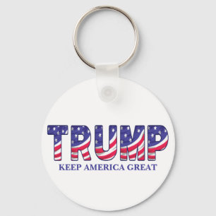 Chaveiro Donald Trump Mantém o Excelente Americano vigiado