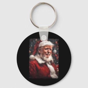 Chaveiro Donald Trump Papai Noel Natal engraçado do Papai