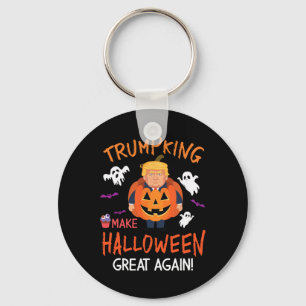 Chaveiro Donald Trump Pumpkin Trumpking Torna o Halloween G
