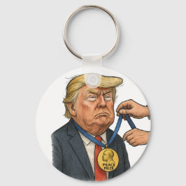 Chaveiro Donald Trump recebe prêmio Nobel da Paz
