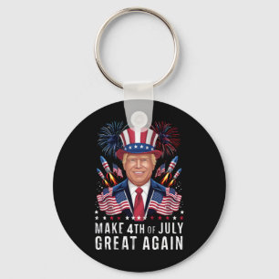 Chaveiro Donald Trump Torna 4 De Julho Grande Novamente