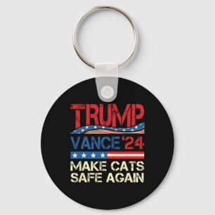 Chaveiro Donald Trump Torna Os Gatos Seguros Novamente 2024