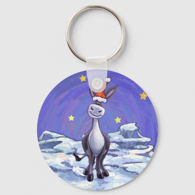 Chaveiro Donkey Christmas (Frente)