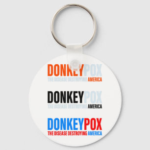 Chaveiro Donkey Pox a doença que destrói o America Stickers