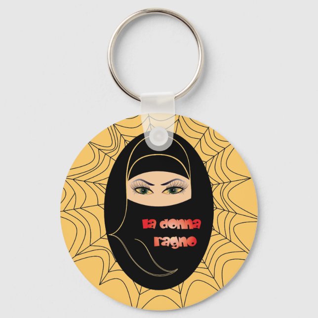 Chaveiro Donna ragno Schlüsselanhänger (Frente)