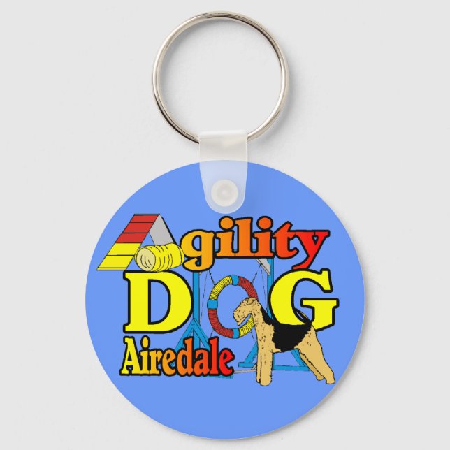 Chaveiro Dons de Airedale_Agilidade (Frente)