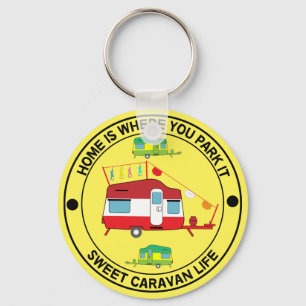 Chaveiro Dons de Caravan Art - Ame o meu café caravana Mug