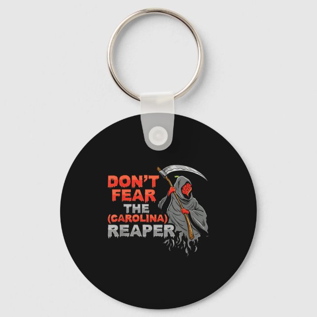 Chaveiro Dont Fear The Carolina Reaper Design  (Frente)