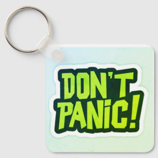 Chaveiro Don't Panic premium design Keychain