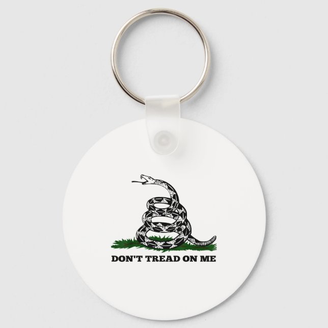 Chaveiro Don't Tread On Me 2nd Amendment Patriotic New Nove (Frente)