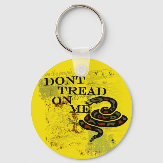 Chaveiro Dont Tread on Me Gadsden Flag/Symbol (Frente)