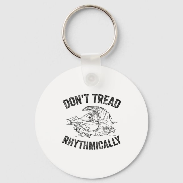 Chaveiro Don't Tread Rhythmically Apparel For Men Women  (Frente)