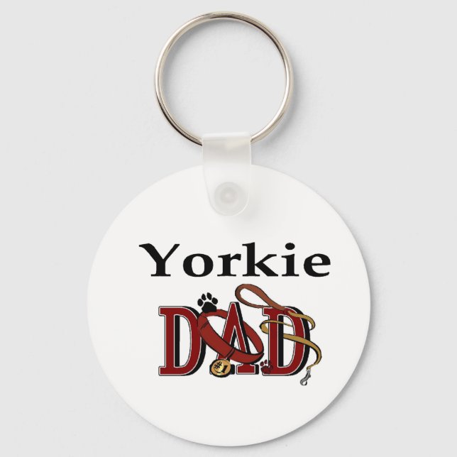 Chaveiro Donts de Pai de Yorkshire Terrier (Frente)