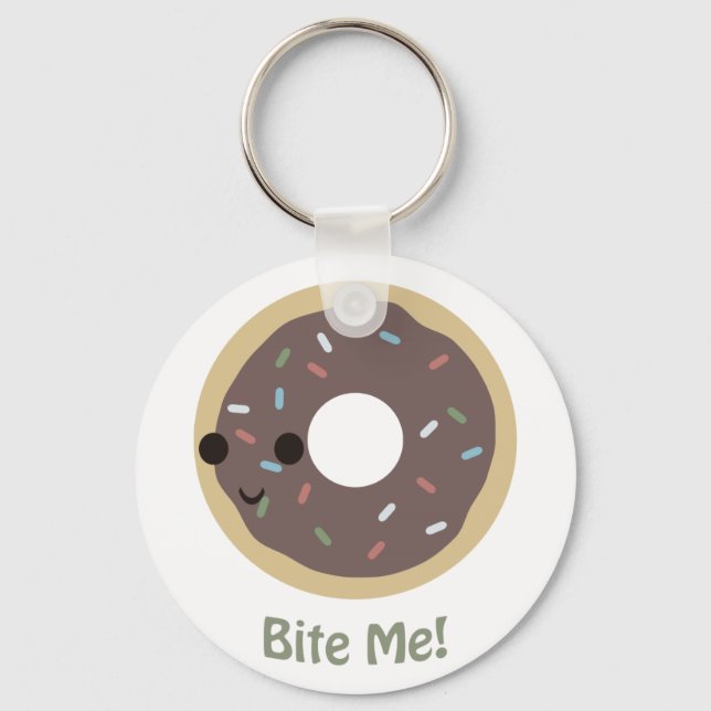 Chaveiro Donut Bite Me! (Frente)
