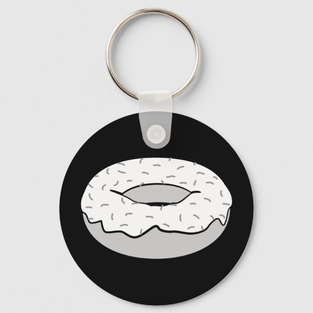 Chaveiro donut sprinkles (Frente)