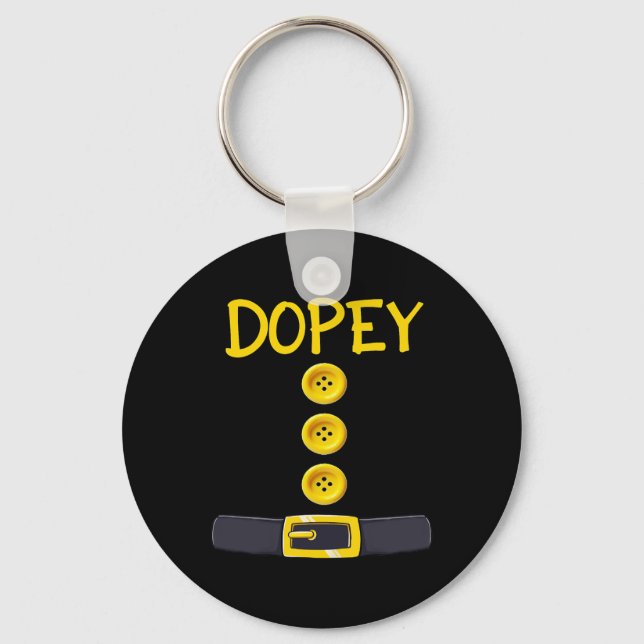 Chaveiro Dopey Dwarf Halloween - Cor do Figurino Correspond (Frente)