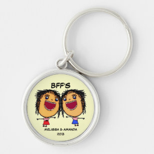 Cobertor Melhor amigo BFFs dos desenhos animados