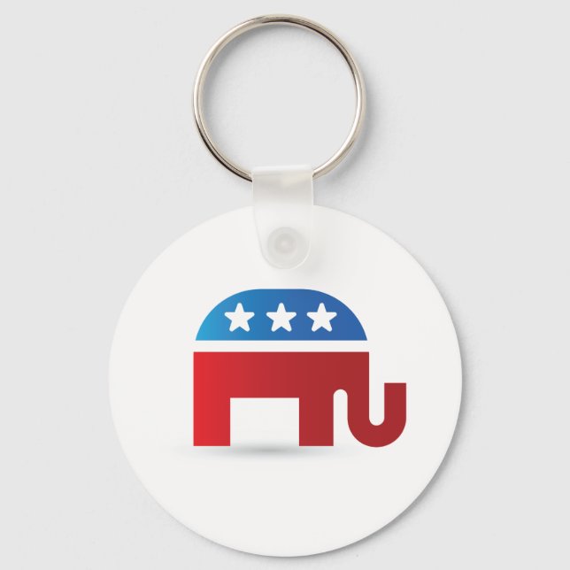 Chaveiro dos Republicanos Elefantes (Frente)