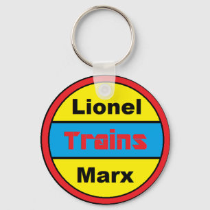 Chaveiro dos trens de Lionel e de Marx