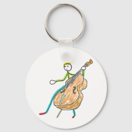 Chaveiro Double Bass Stickman