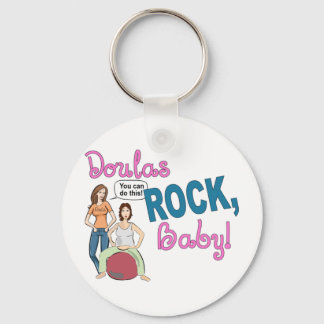 Chaveiro Doulas Rock! Presentes