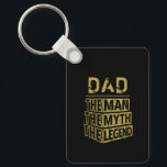 Chaveiro Dourado Nome Personalizado O Homem O Mito A Legend<br><div class="desc">Personalizou seu próprio nome,  design de tipografia "O Homem Mito a Lenda" em preto e ouro,  presente personalizado excelente para homens,  pai,  avô,  marido,  namorado no dia de os pais,  aniversário,  aniversário e qualquer dia especial.</div>