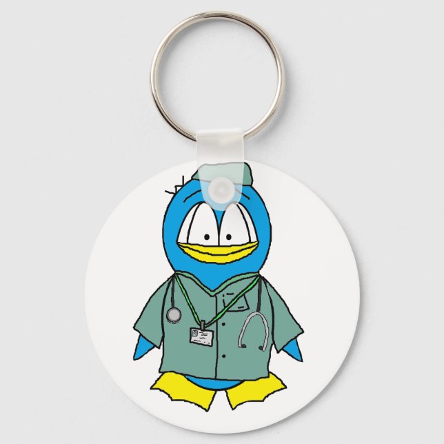 Chaveiro Doutor Penguin (Frente)