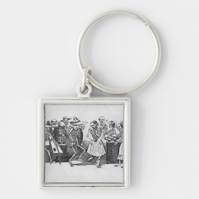 Chaveiro D'outretombe de Calavera du jarabe (Frente)