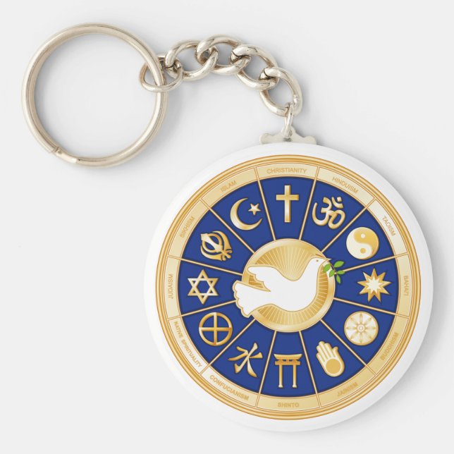 Chaveiro Dove of Peace (Frente)