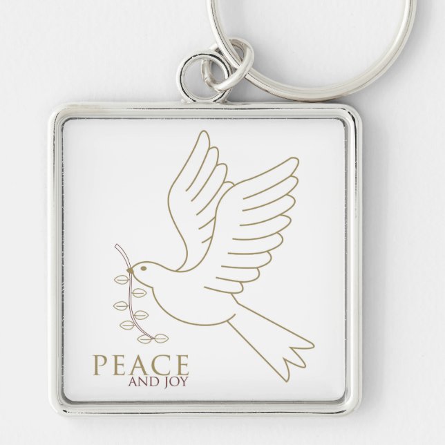 Chaveiro Dove of peace (Frente)