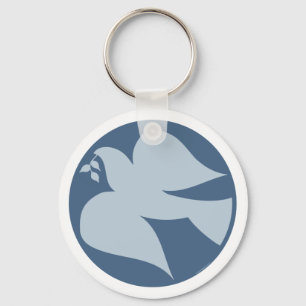 Chaveiro Dove of Peace Sign