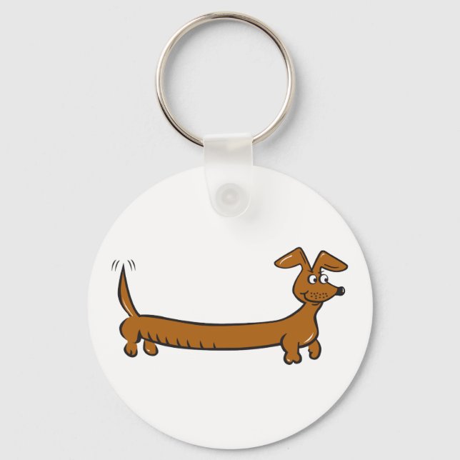 Chaveiro Doxie Dachshund (Frente)
