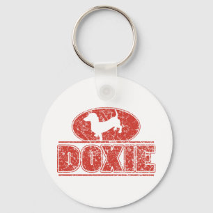 Chaveiro DOXIE-in-Circle-Distress