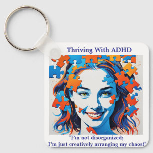 Chaveiro Dr.Anders Osborne Ph.D. - Citação Positiva de ADHD