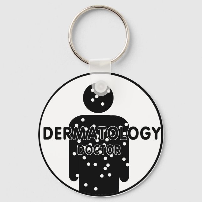 CHAVEIRO DR. DERMATOLOGY SILHOUETTE LOGO (Frente)