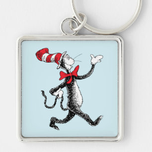 Chaveiro Dr. Seuss   Gato na Marcha do Chapéu